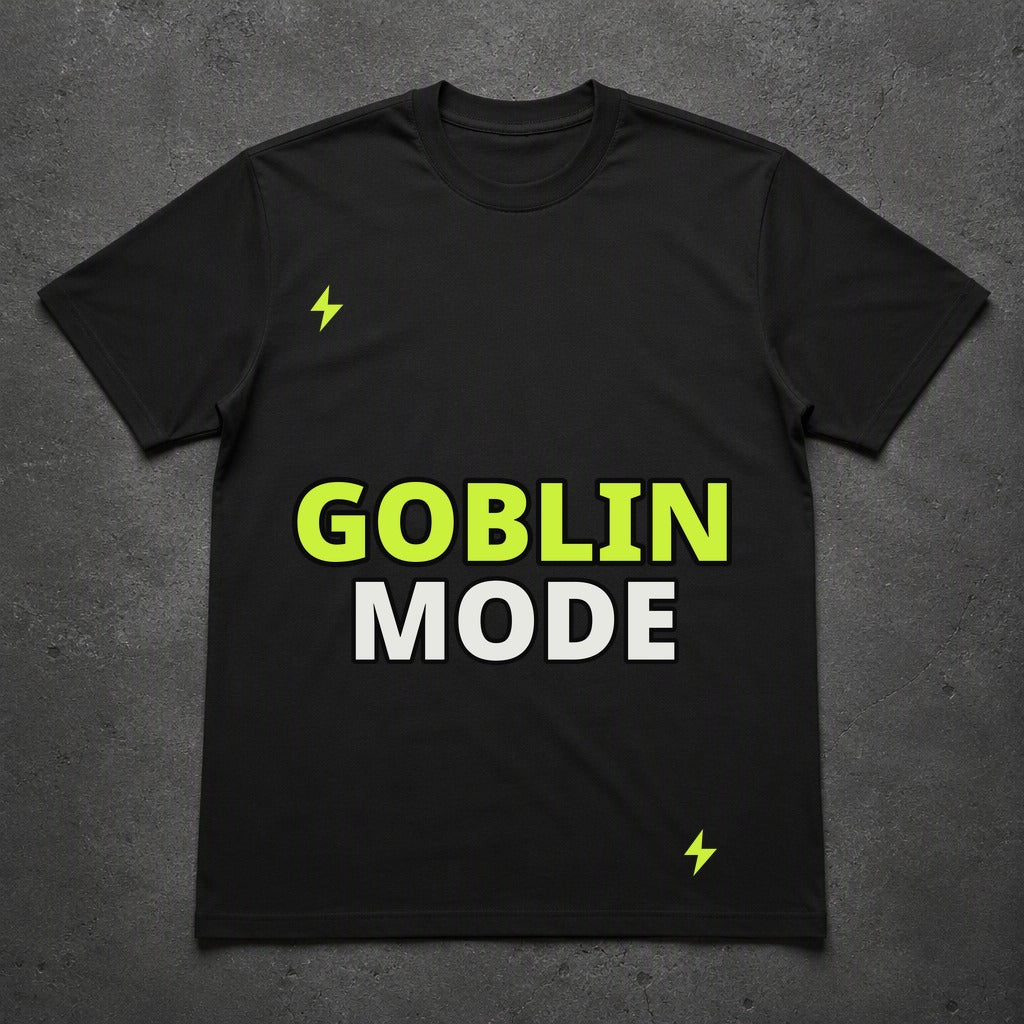 goblin-mode-tee - black