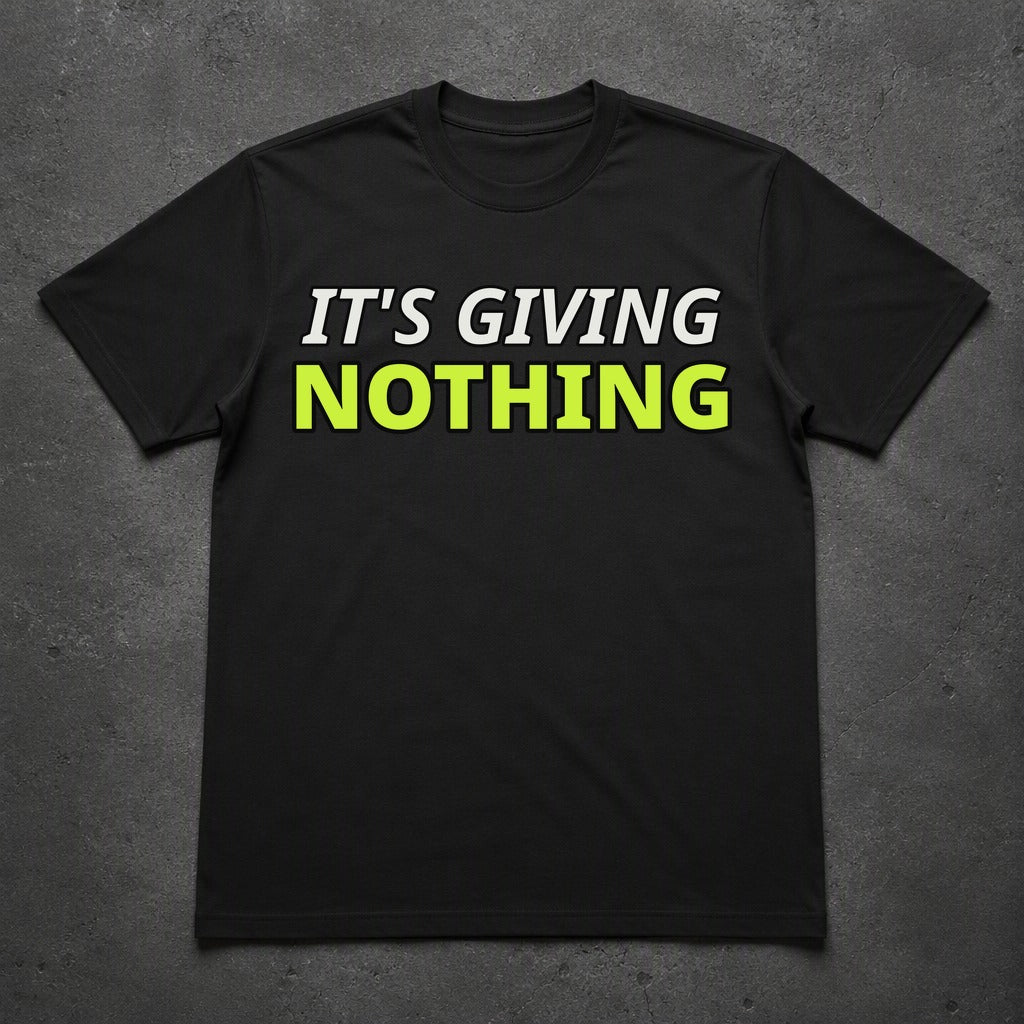 its-giving-nothing-tee - black